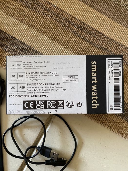 Relógio smart wacht