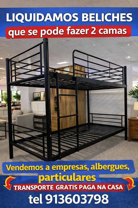LIQUIDAMOS beliches novos envio gratis paga na casa