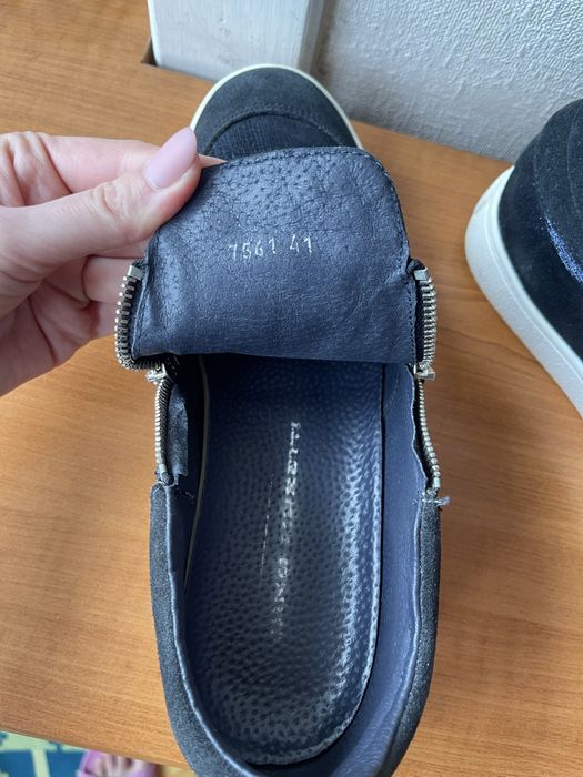 Жіночі мокасини шкіряні 41 р. 26,5 см