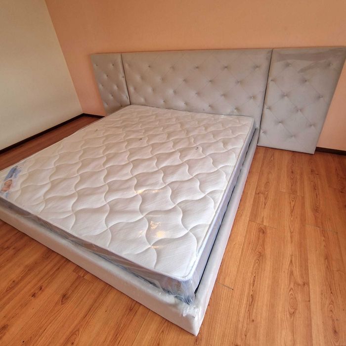 Camas de Casal Estofadas de Luxo 489€ Disp. em Várias Cores! 190x140m!