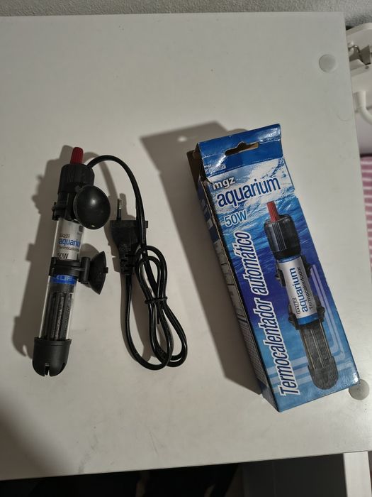 Aquecedor Aquário MGZ Aquarium de 50W novo