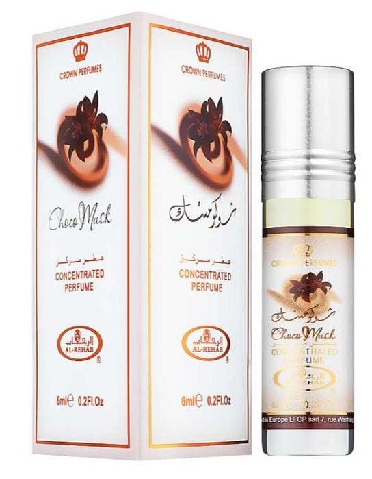 Арабские масляные роликовые духи CHOCO MUSK из ОАЭ с афродизиакоми 6мл