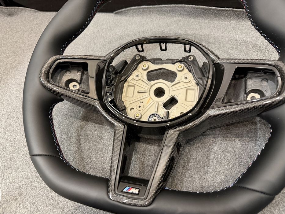 BMW M-пакет кермо LCI G Series, руль з подушкою airbag, карбон і сірий