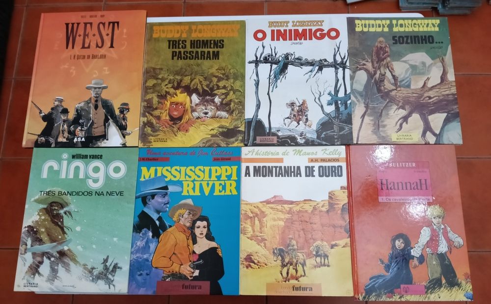 45 Albuns Western Maiores que A4, Bouncer, Durango, J. Cartland, Etc
