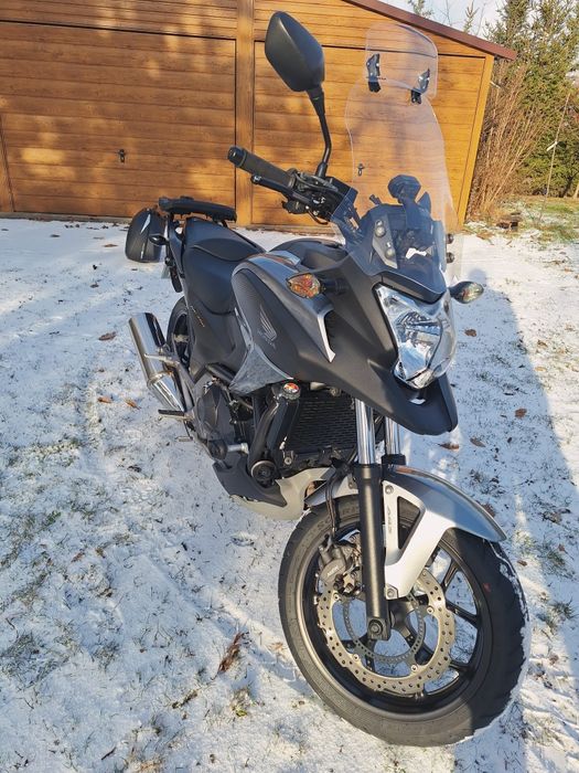 Honda NC 750X  manual, nowe opony