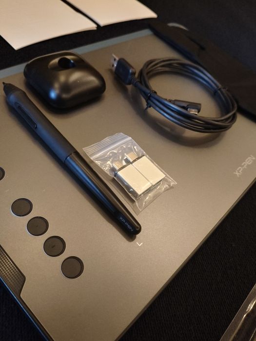 Графічний планшет XP-Pen Deco 01 V2 (Б/У, стан ідеальний / повний комплект).