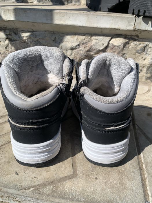 Продам зимние хайтопы кроссовки