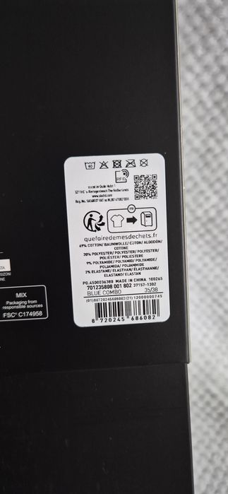 Levi's nowe skarpety. 4pary levis. Granatowe 35-38. Oryginal.