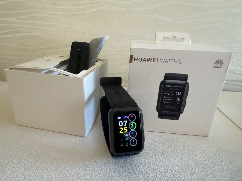 Huawei Watch D — найкращий у світі смарт-годинник для вимірювання артеріального тиску
