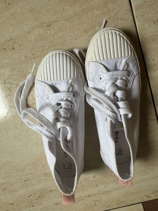 Trampki białe rozmiar 35