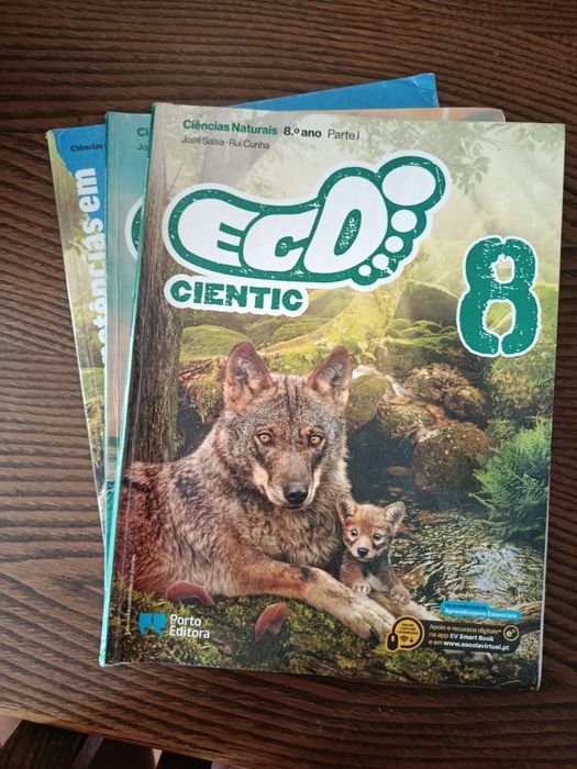 Manuais escolares 8° Ano