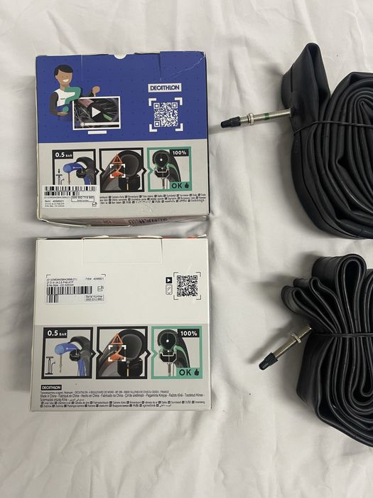 4x Cameras de ar para bicicletas pneu 27,5