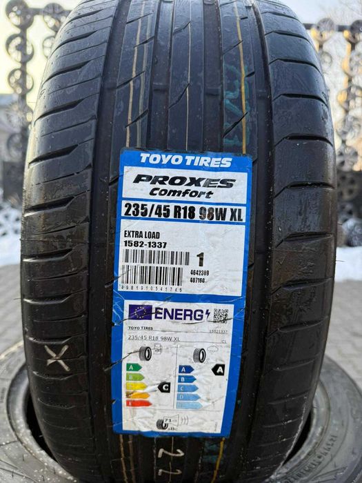 Opony letnie Toyo Proxes Comfort 235/45/18 z 2022r. nowe