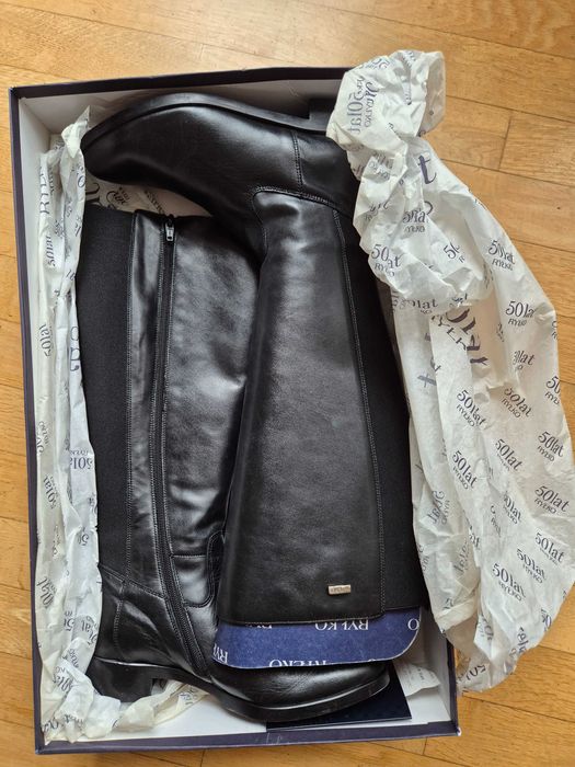 Kozaki czarne damskie Ryłko