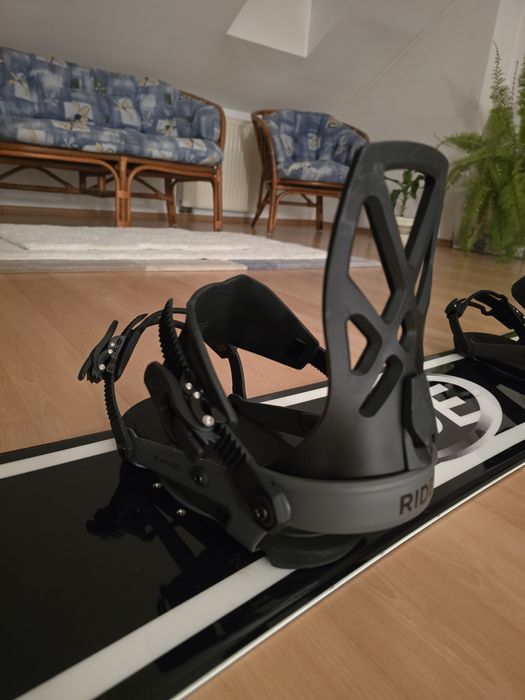 Wiązania snowboardowe męskie RIDE A-4 black rozmiar M Stan idealny