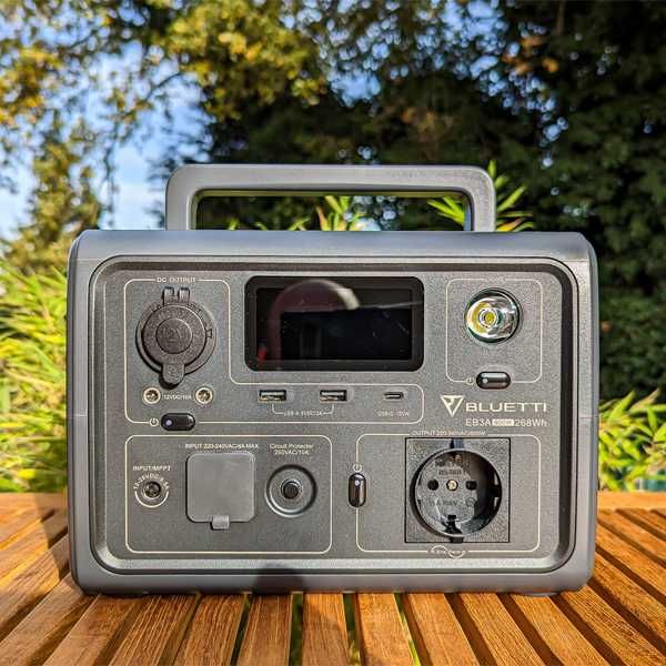 NEW новая зарядная станция BLUETTI EB3A LiFePO4 на 600W с ГАРАНТИЕЙ
