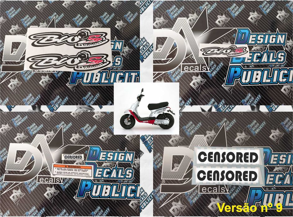 Autocolantes Yamaha BW's - CW50 (ler descrição)