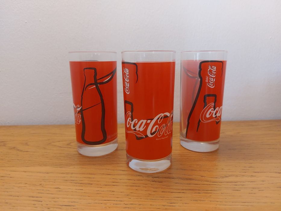 Copos Coca-Cola Gráfico Vermelho – Unidade ou Conjunto