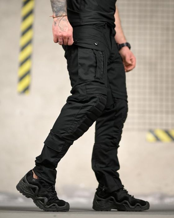Чорні літні тактичні штурмові військові штани Scorpion OCP black