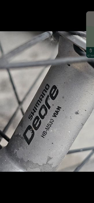 Felga aluminiowa przód tył Shimano  Deore HB-M530
