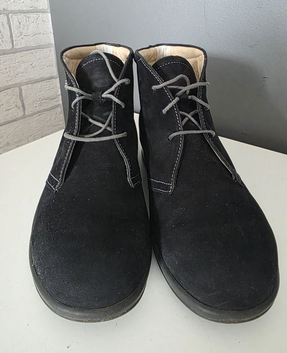 Komfortowe skórzanbe botki Fin Comfort r.38,5