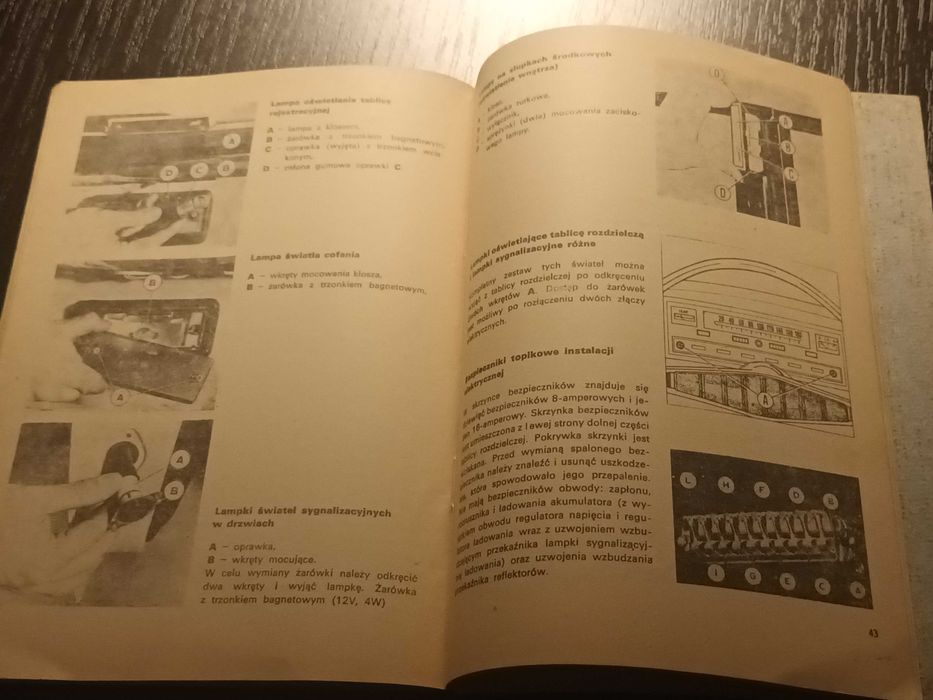 Instrukcja obsługi Fiata 125p