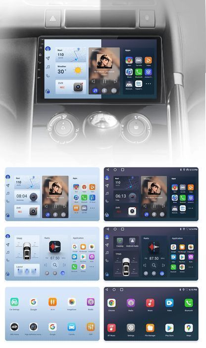 Peugeot 3008 2009-2015 – Radio Android 9" CarPlay