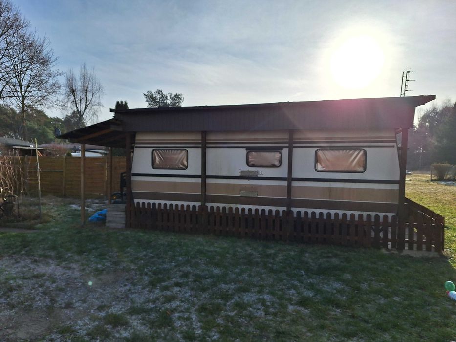 Działka z przyczepą w zabudowie Jezioro Pławniowice