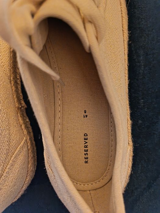 Trampki espadryle Reserved rozm 41 NOWE