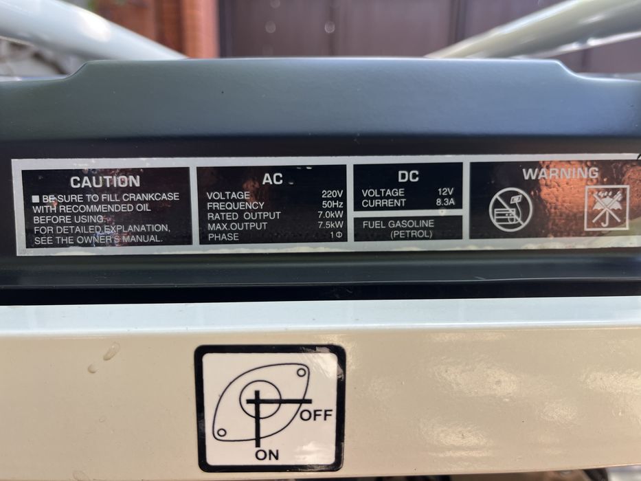 Генератор Matari MX10000EA 7,5кВт