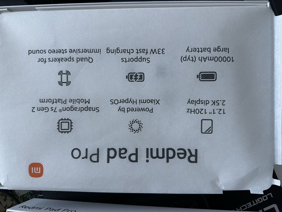 Tablet Xiaomi Red Pad Pro 12.1” 8gb/256gb + teclado