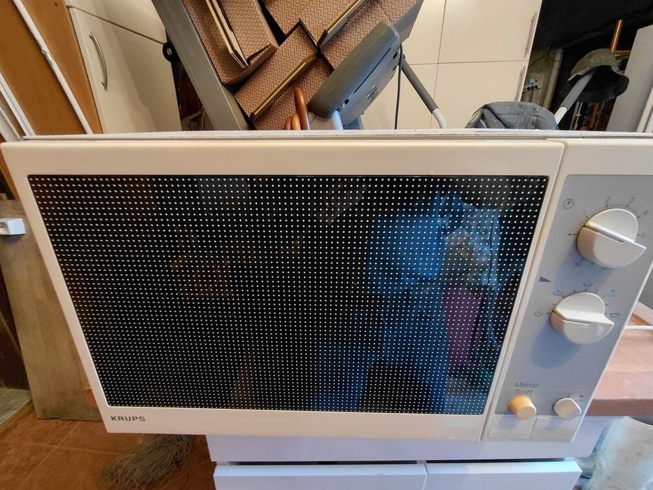 Microondas leve dois pague um .Usados Moulinex optimo duo (ver descrição)+1 krups