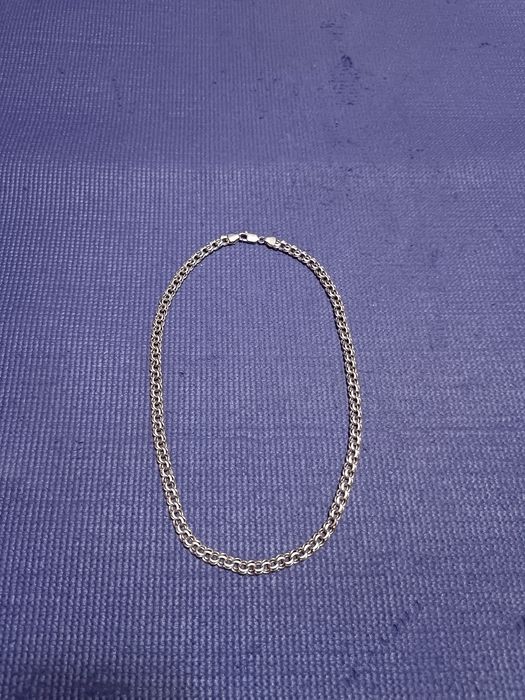 Серебряная цепочка вес 44.56 гр. 57см.