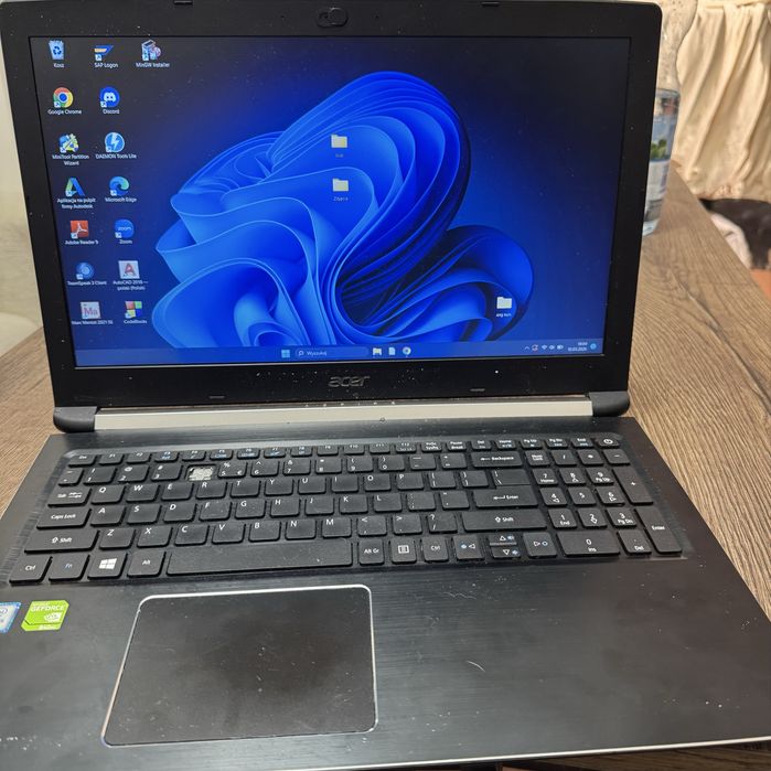 Laptop Acer  a515-51g-54tz  / Dysk SSD