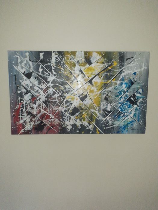 Vendo telas novas pintadas a óleo e acrilico