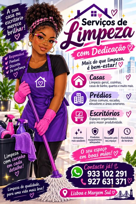 Serviços de limpeza