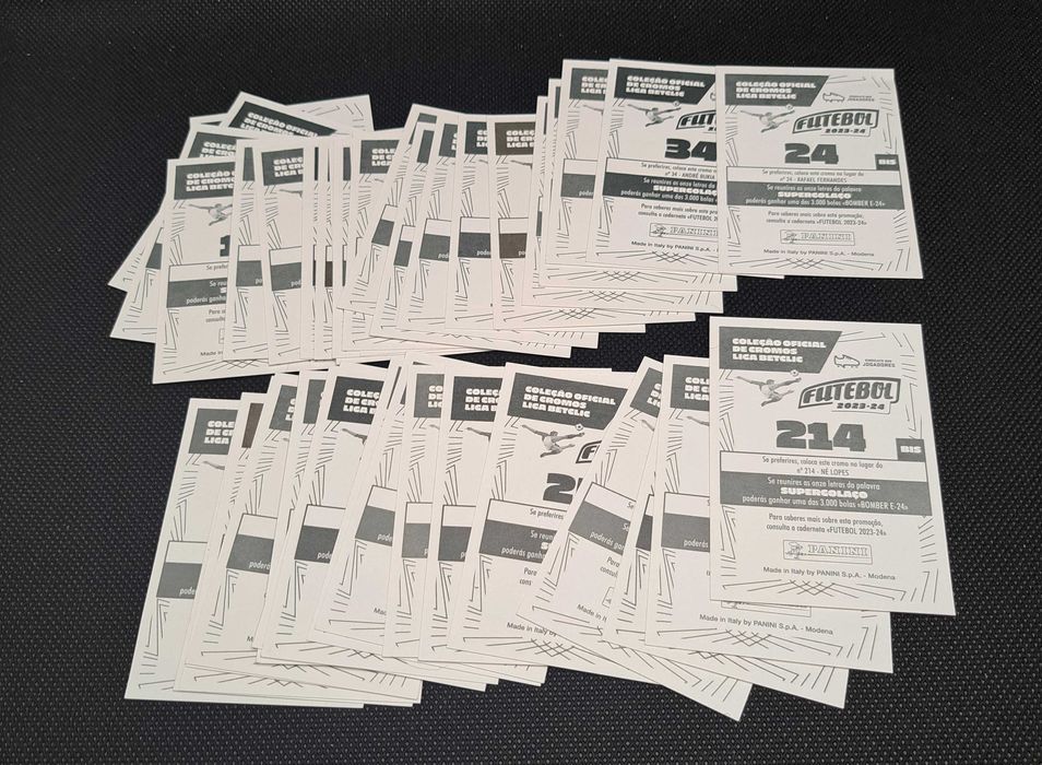 40 Cromos BIS - Futebol 2023/2024 - Panini