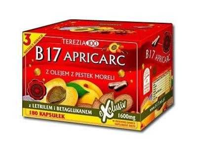 B17 Amigdalina APRICARC 180 kapsułek