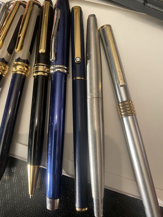 Coleçao varias canetas de boas marcas
