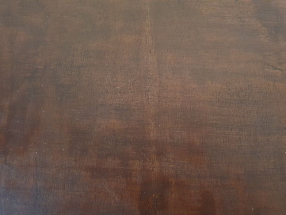 Drewniana angielska konsola bez zdobień