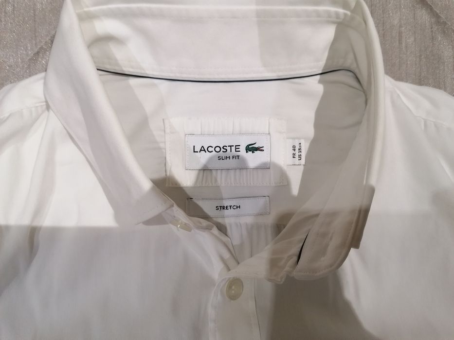 Camisa Lacoste Branca Tam. 40
