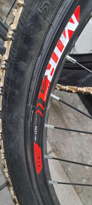 kpl Koła KROSS 24" cale czarne v-brake MTB Kross tył + przód