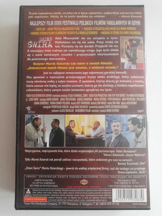 Kaseta VHS Dzień Świra