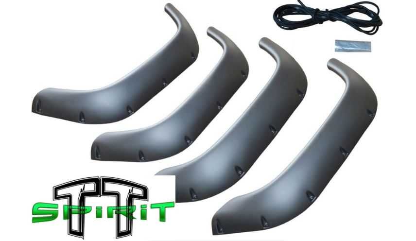 Kit abas de roda Land Rover Defender 12cm - Plástico ABS