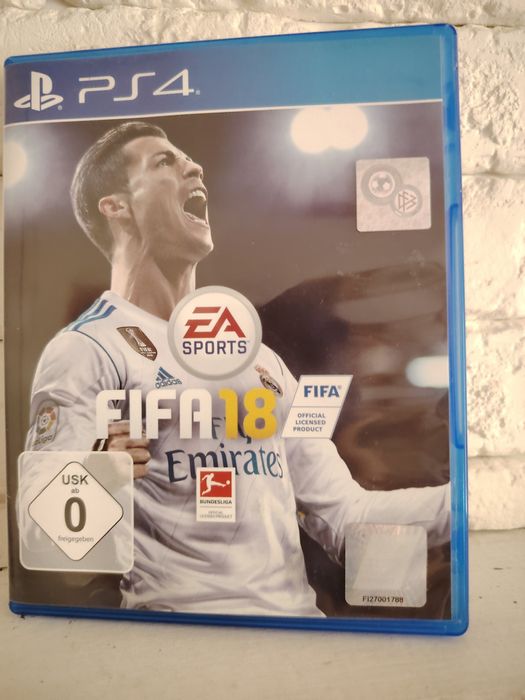 PS4、FIFA18 ROZETKA » FIFA 18 - PS4 (обкладинка), Б/В від продавця
