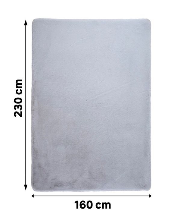 Tapete Bianca imitação pele 160x230cm granito Inspire