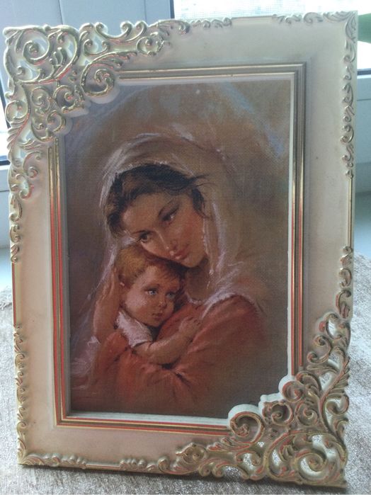 Картинка в рамці матір і дитина