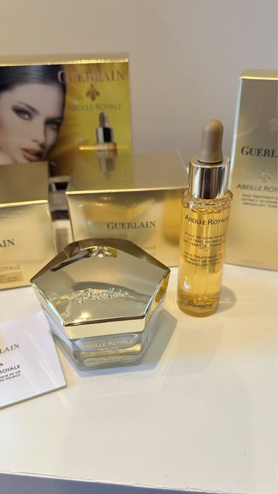 Zestaw kremów Guerlain Abeille Royale + Serum Olejek