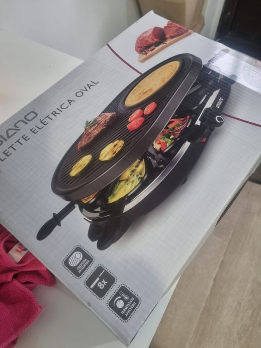 Raclette elétrica