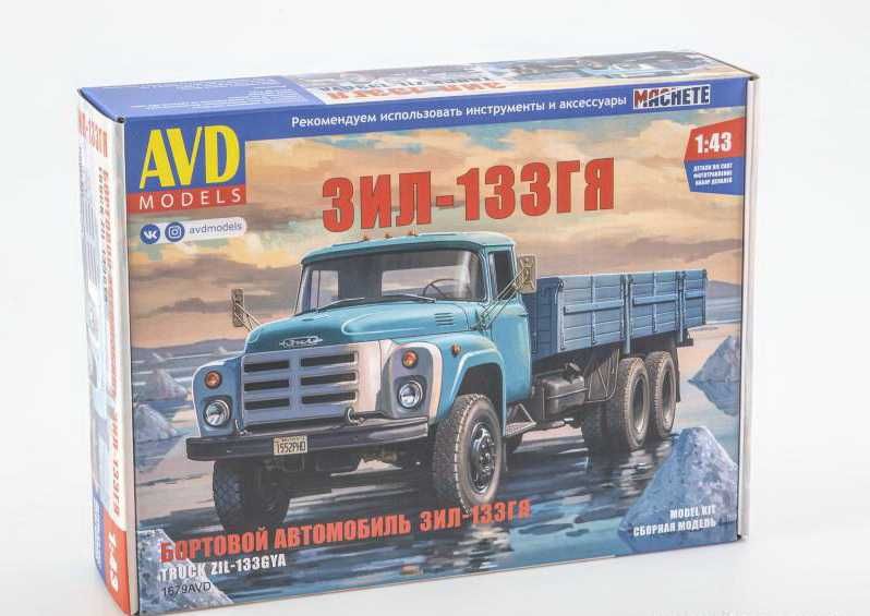 Сборная модель грузового авто - AVD (Автомобиль в деталях)